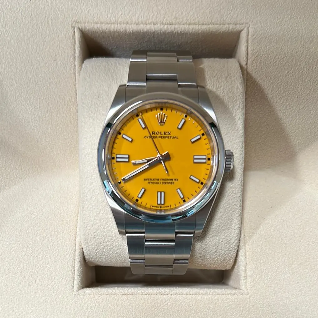 2021 Rolex Oyster Perpetual 36 Yellow 126000-0004 Listing Image