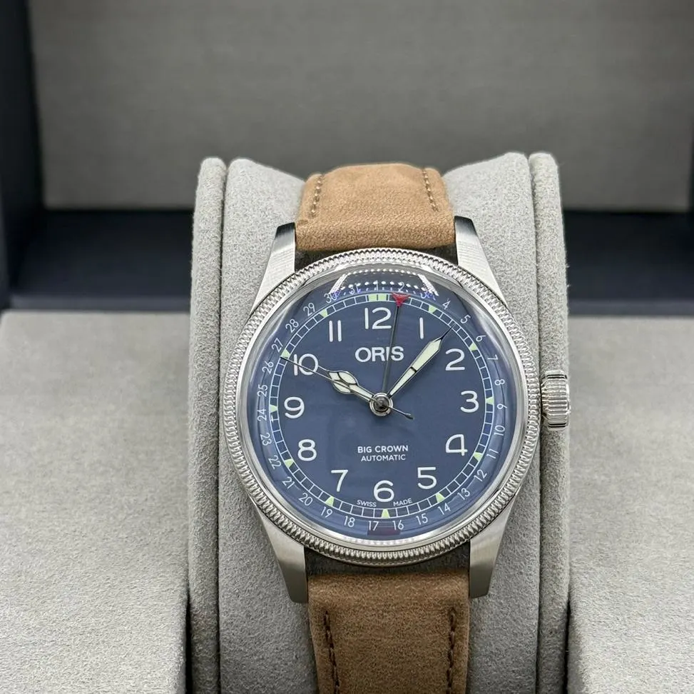 2024 Oris Big Crown Pointer Date Steel Blue Arabic 01 754 7741 4065-07  20 63