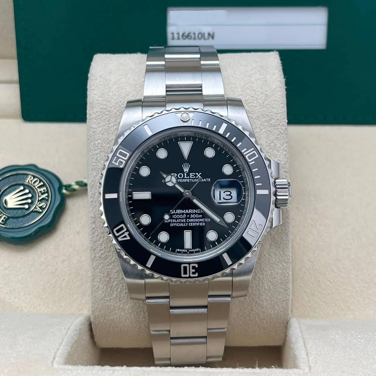 2018 Rolex Submariner Date 116610LN Watch Trading Co. Powered