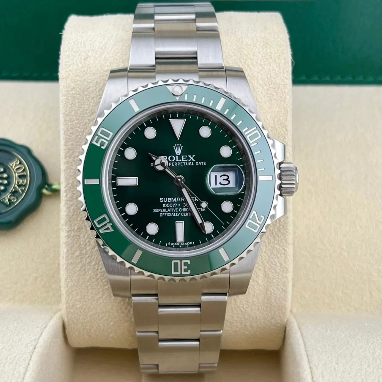 2017 Rolex Submariner "Hulk" 116610LV Listing Image 1