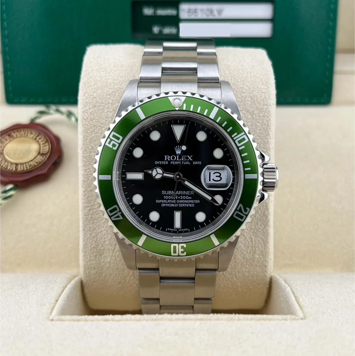 2008 Rolex Submariner Date "Kermit" 16610LV Listing Image 2