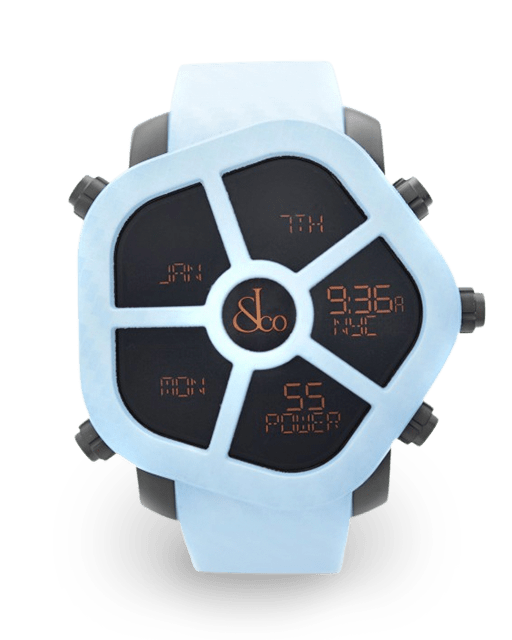 JACOB  - 【moyz】Telephone1 jacob  T-1 RARE Jacob & Co Five 5 Time Zone Monster 49MM Quartz