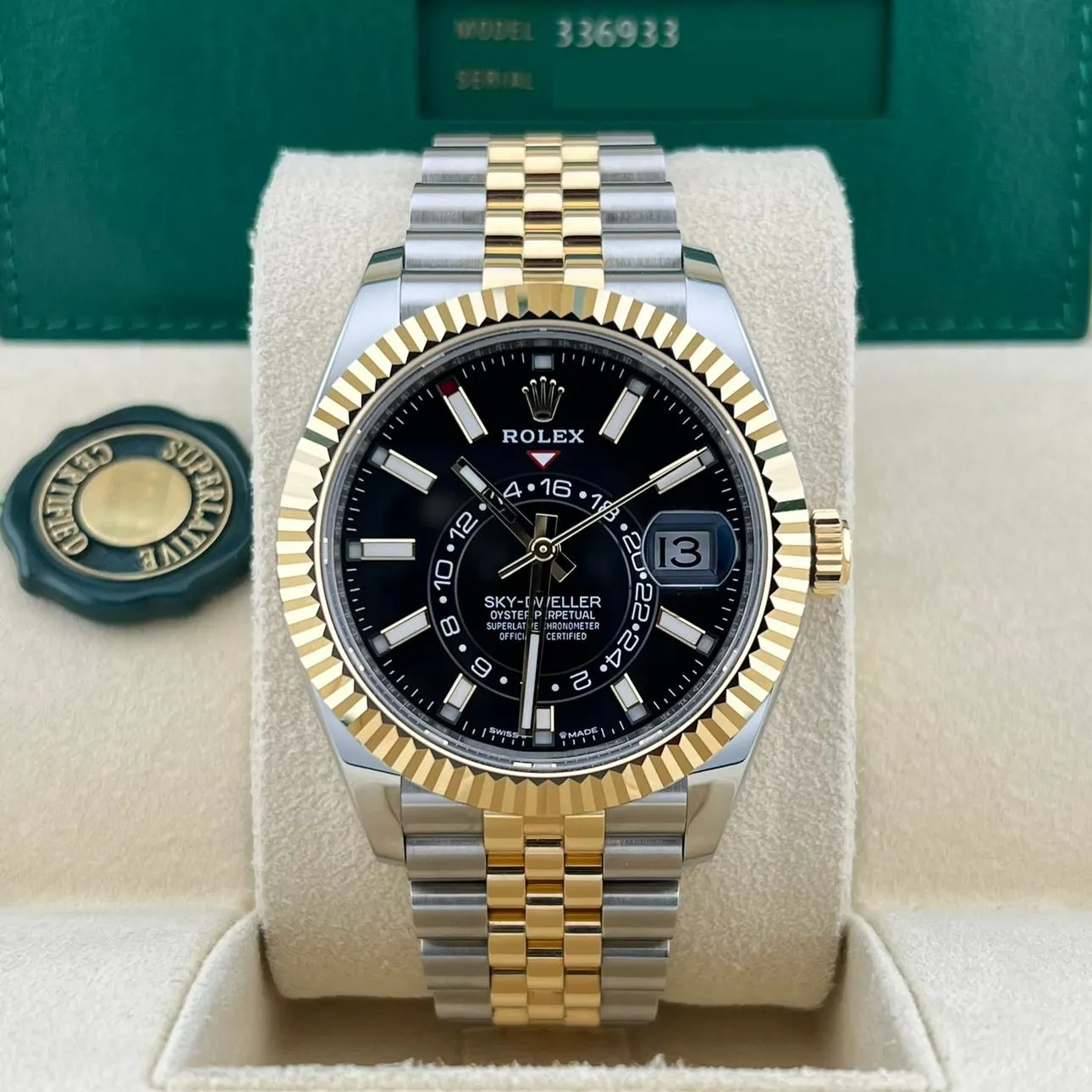 2023 Rolex Sky-Dweller Two-Tone / Black / Jubilee 336933-0004 Listing Image 2