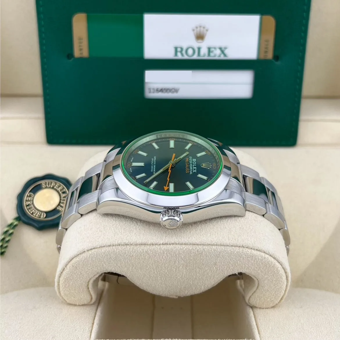 2016 Rolex Milgauss Blue 116400GV-0002 Listing Image 5