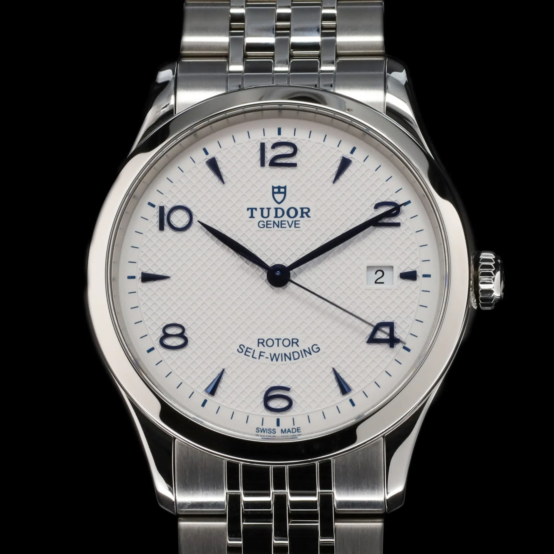 2025 Tudor 1926 39 Smooth / White Embossed / Arabic / Bracelet M91550-0005