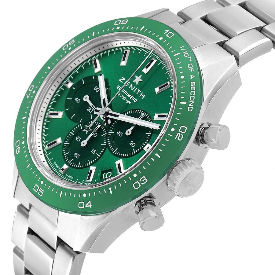 Zenith Chronomaster Sport Yoshida Steel / Green / Bracelet 03.3107