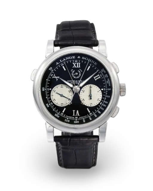 A. Lange & Söhne Double Split Stainless Steel 404.035X Model Image