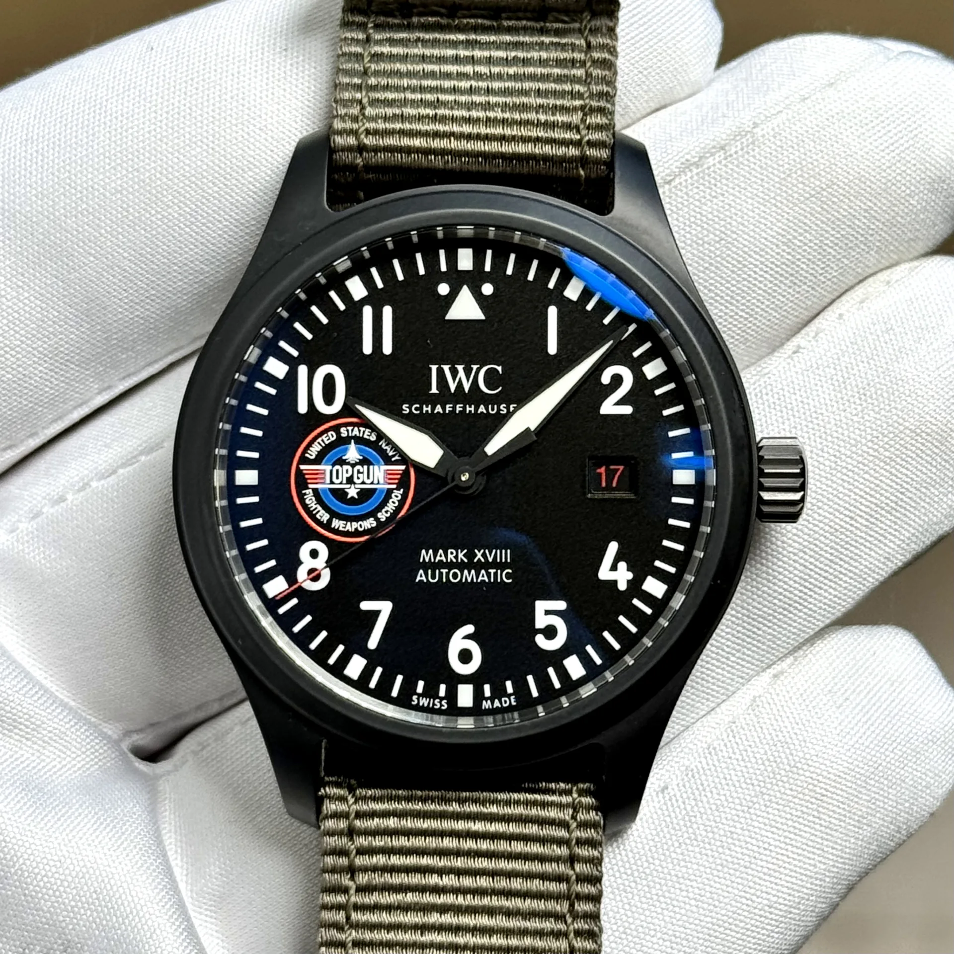 Mark Xviii Big Pilot Size Iwc Mark Xviii Strap Size Shop