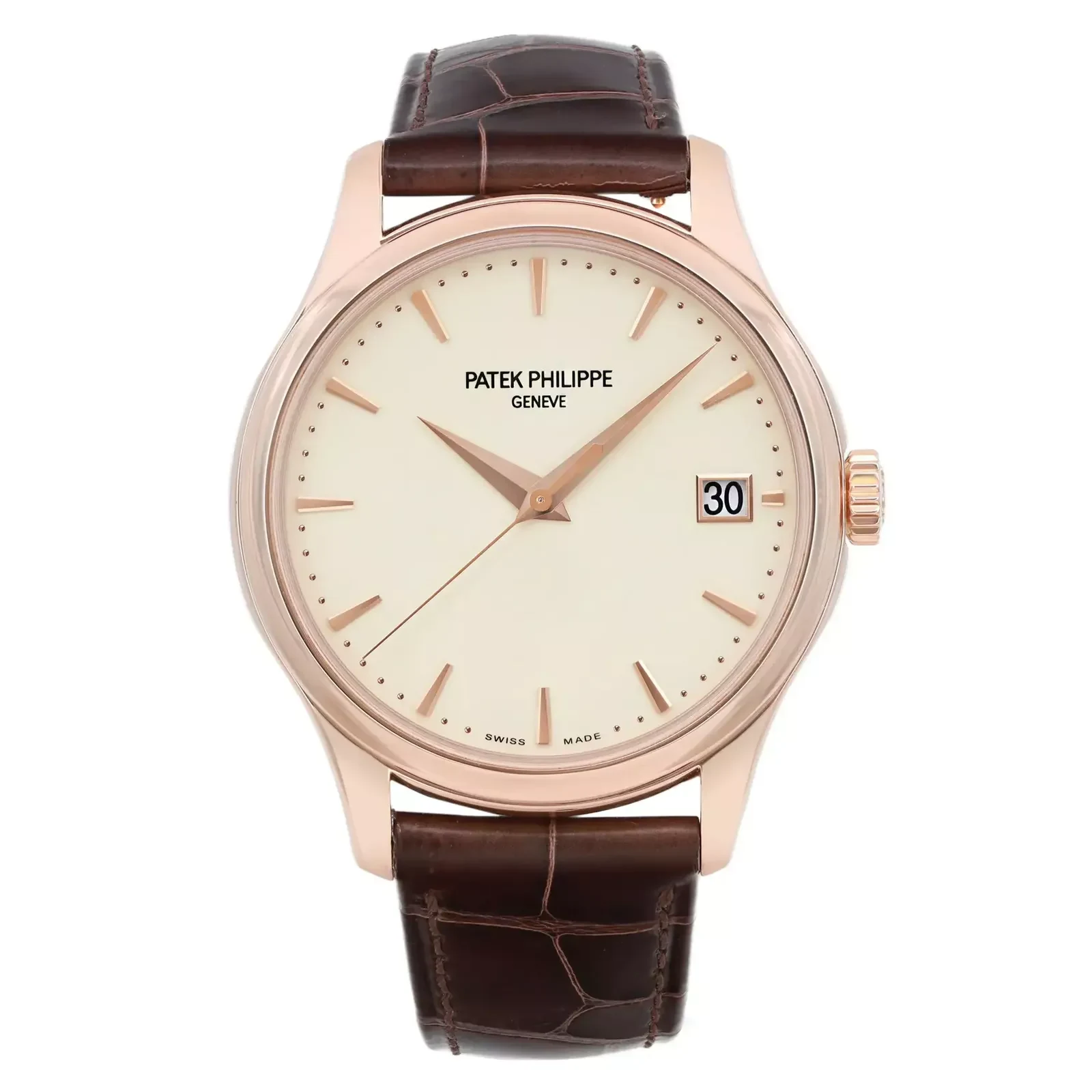 2015 Patek Philippe Calatrava Rose Gold / Ivory 5227R-001