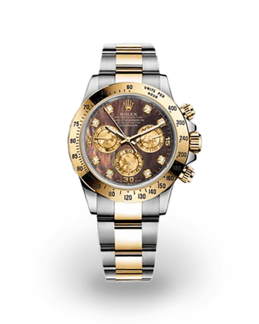 DIANTE♡tan Tahitian Mother-of-Pearl Dial Rolex Daytona Watches | Bezel