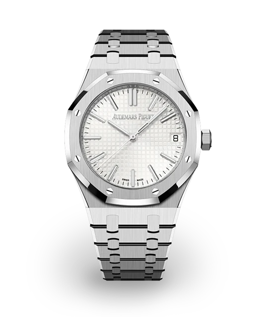 Audemars Piguet  Royal Oak 41 Steel / White / Bracelet 15510ST.OO.1320ST.08  Model Image