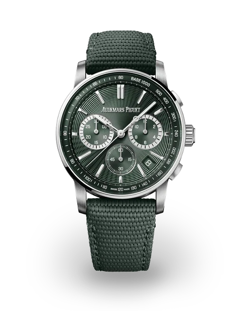 Audemars Piguet  Code 11.59 Chronograph Steel / Green  26393ST.OO.A056KB.01  Model Image