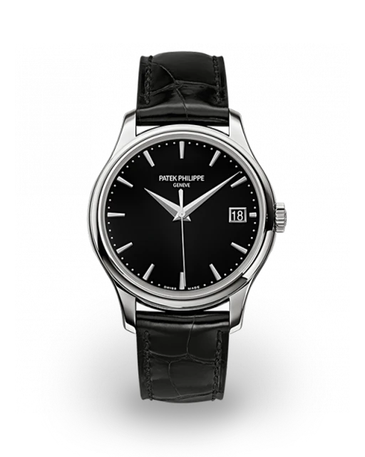 Patek Philippe Calatrava Date White Gold / Black 5227G-010  Model Image