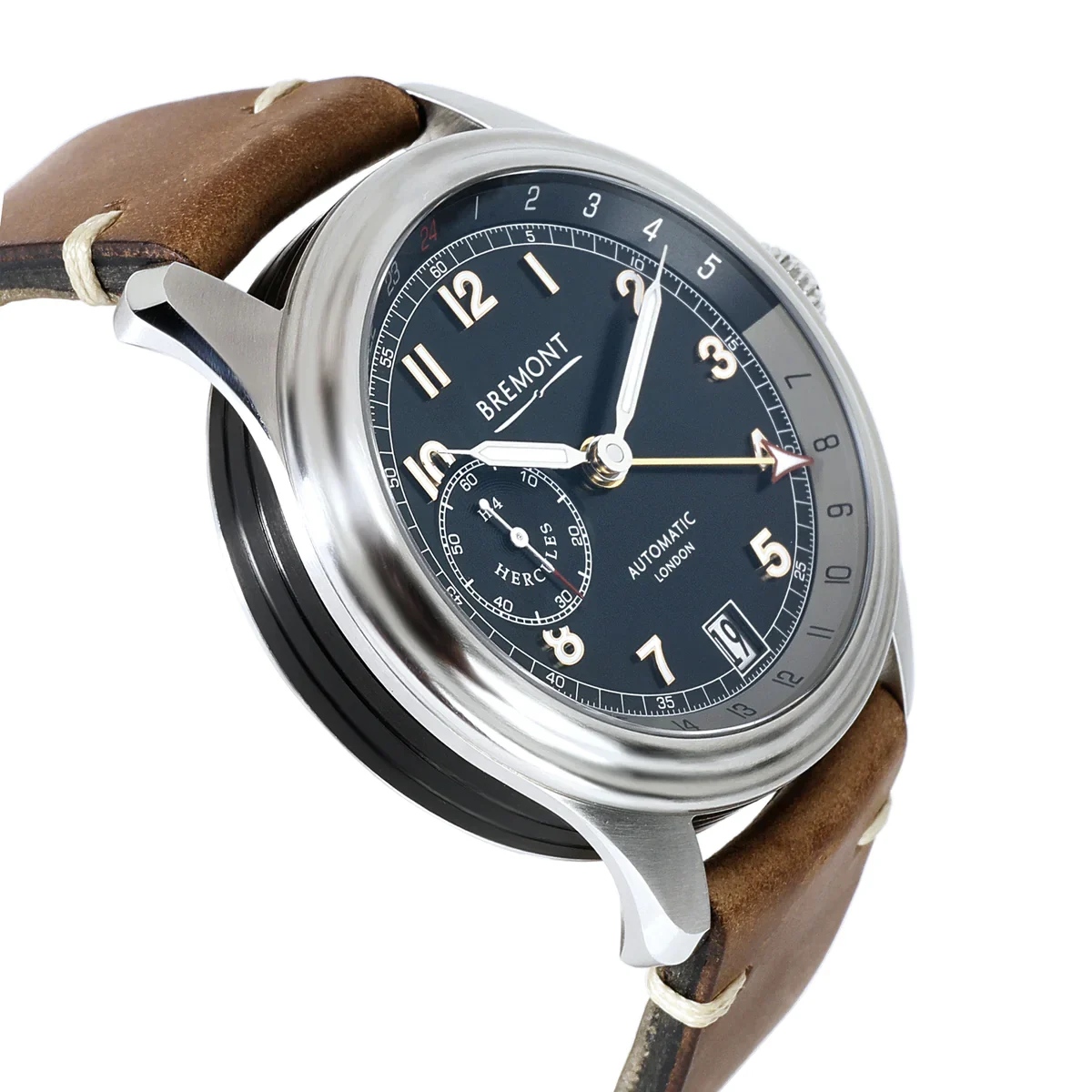 Bremont H-4 Hercules 43 Steel / Black / Arabic / Strap - Limited to 300 Pieces H-4 Listing Image 3