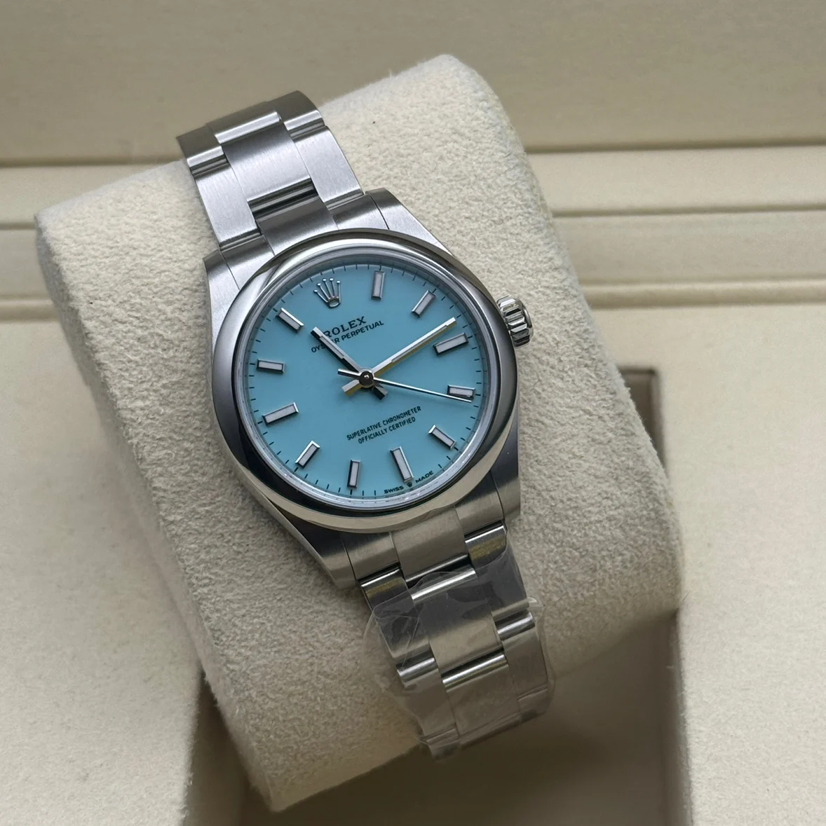 2025 Rolex Oyster Perpetual 31 Tiffany Turquoise 277200-0007