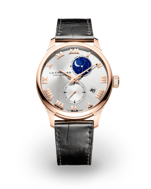 ルチル　40mm Chopard L.U.C Lunar Twin 40 Rose Gold / Silvered / Roman