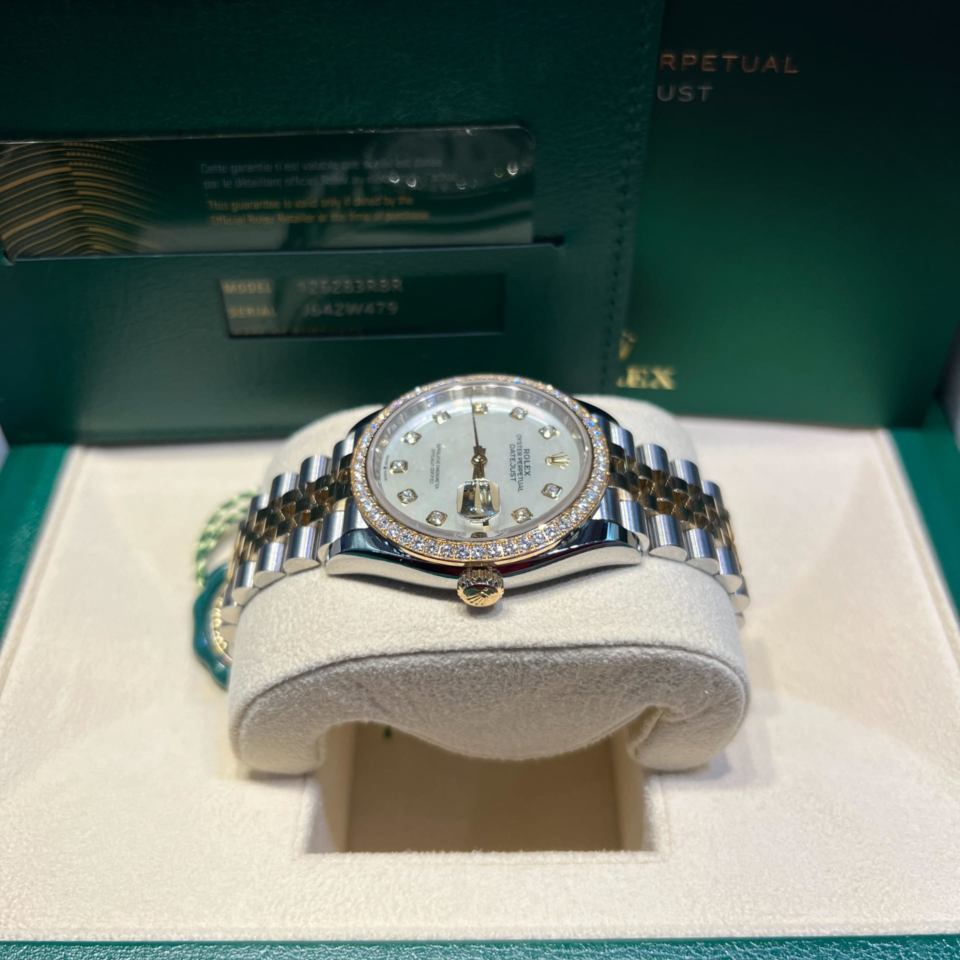 Rolex Datejust 36 Two-Tone Diamond-Set / MOP / Diamond-Set