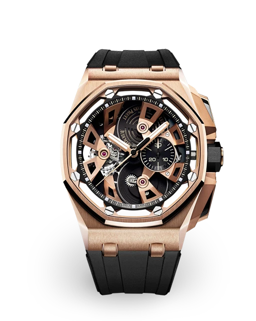Audemars Piguet  Royal Oak Offshore Tourbillon Chronograph 45 Rose Gold - Offshore 25th Anniversary - Limited to 50 Pieces 26421OR.OO.A002CA.01  Model Image