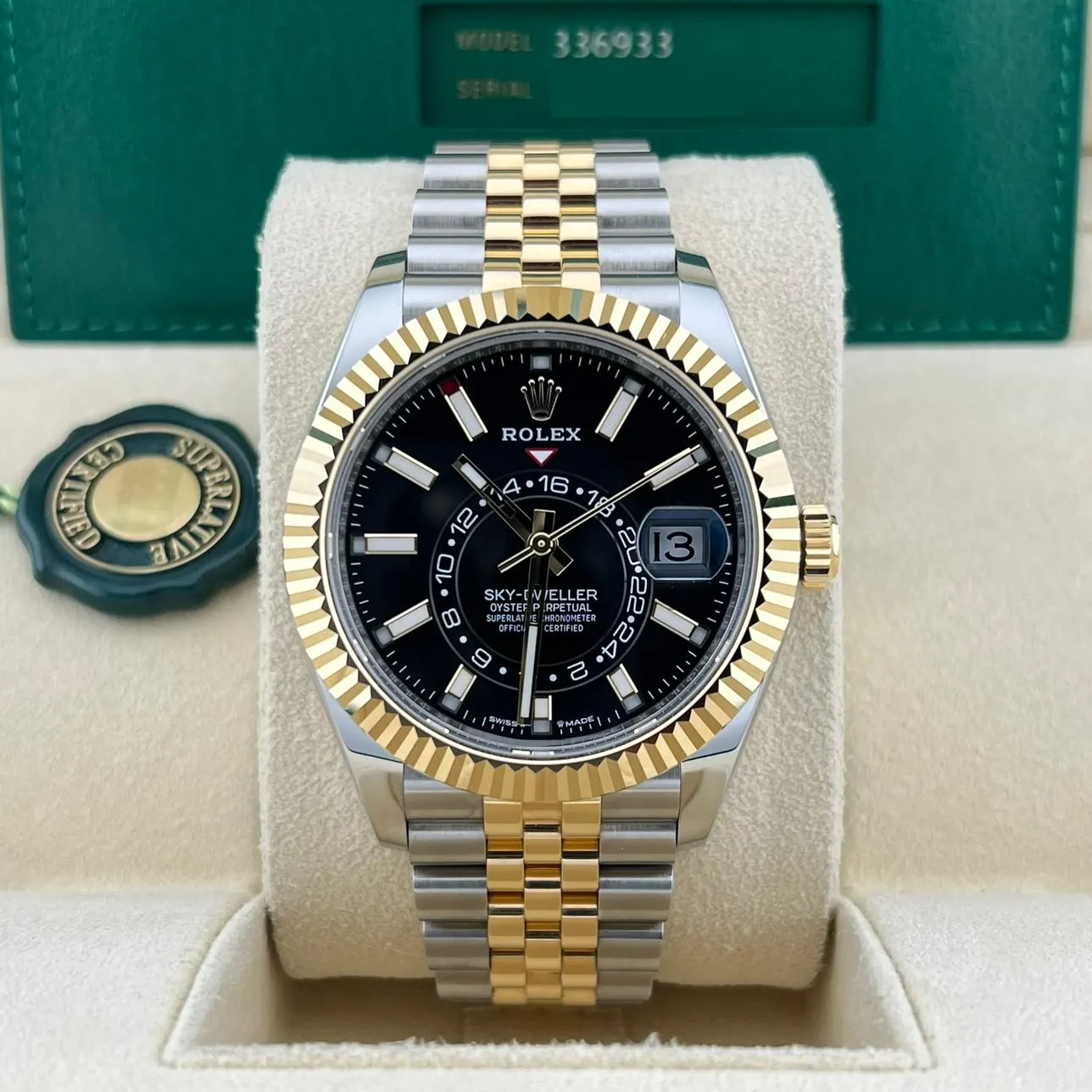 2023 Rolex Sky-Dweller Two-Tone / Black / Jubilee 336933-0004 Listing Image 2