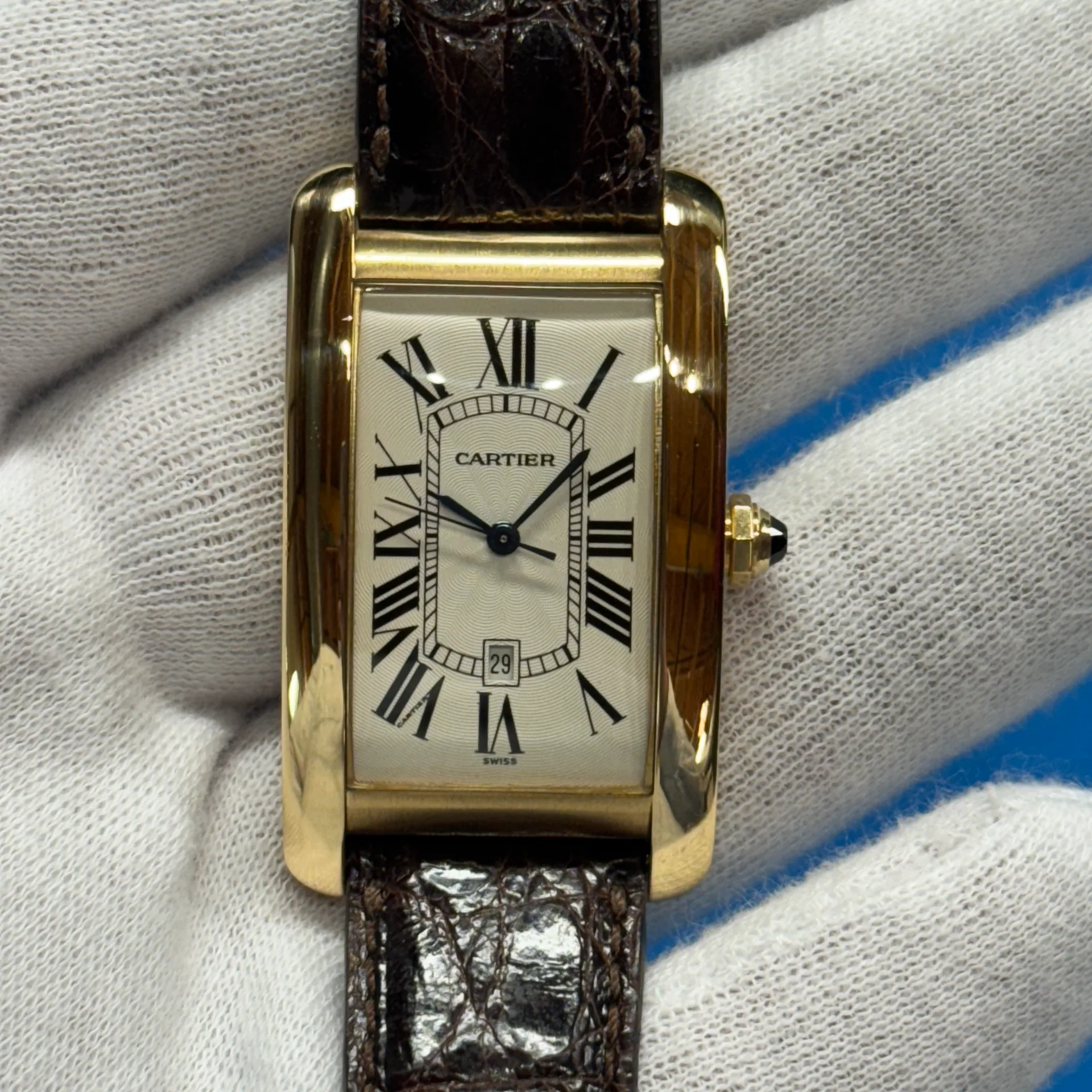 Cartier Tank Americaine Yellow Gold W2603156