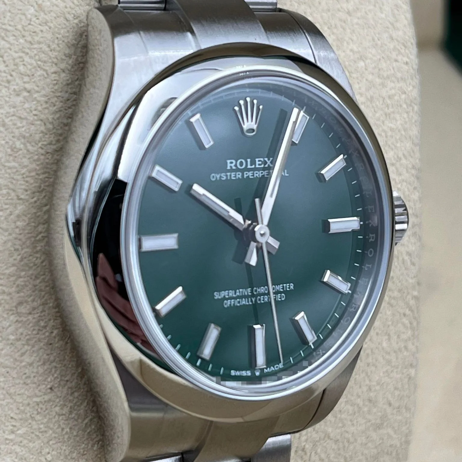 2022 Rolex Oyster Perpetual 31 Green 277200-0006 Listing Image 3