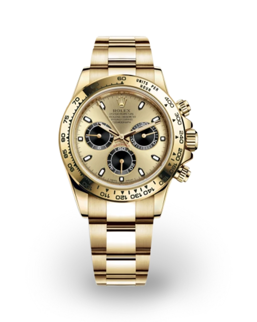 Rolex Daytona Yellow Gold / Champagne and Black 116508-0014  Model Image