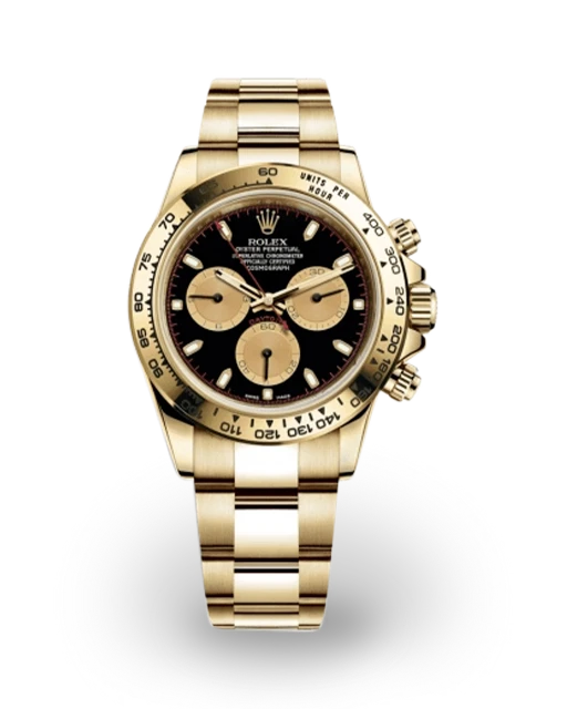 Rolex Daytona Yellow Gold / Black and Champagne 116508-0009  Model Image