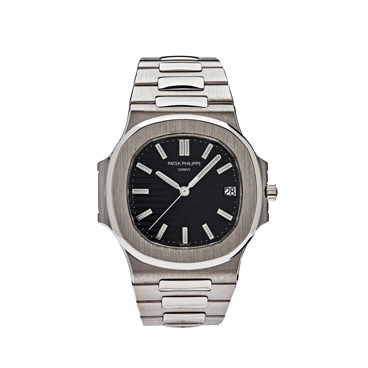 Patek Philippe Nautilus White Gold Black 3711 1G Watches Bezel