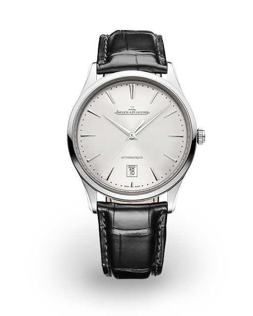Jaeger-LeCoultre Master Ultra Thin Date 39 Steel / Silvered / Strap Q1238420  Model Image