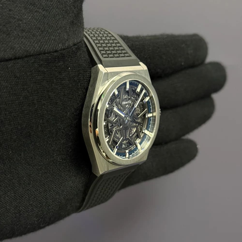 Zenith Defy Classic Titanium / Skeleton / Rubber 95.9000.670/78