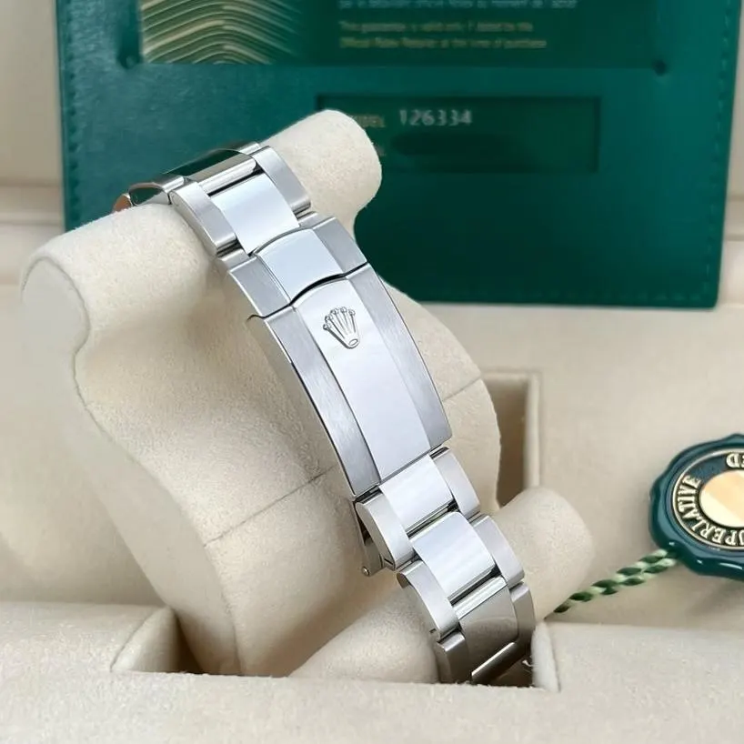 2024 Rolex Datejust 41 Fluted / Black / Oyster 126334-0017 Listing Image 4