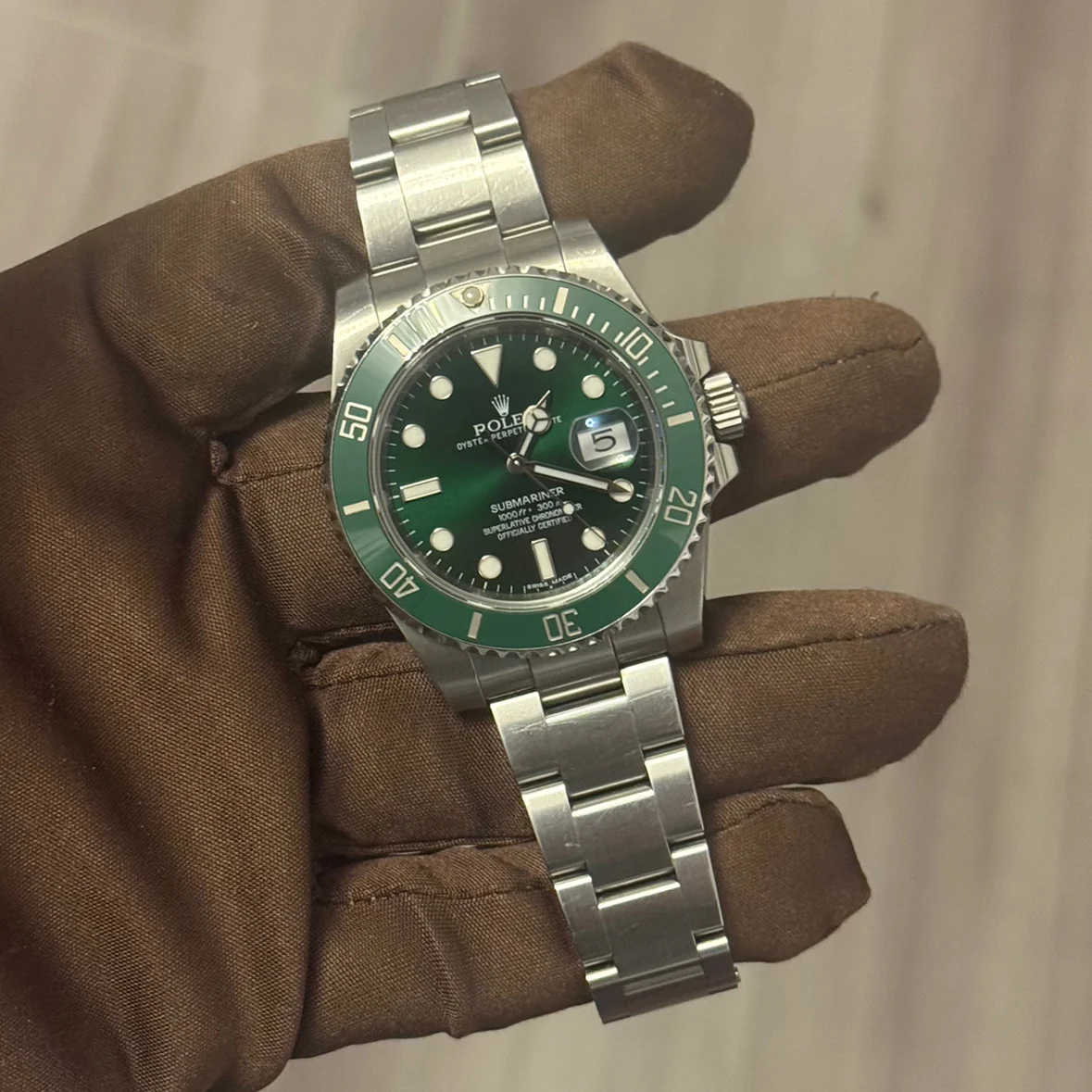 2015 Rolex Submariner "Hulk" 116610LV
