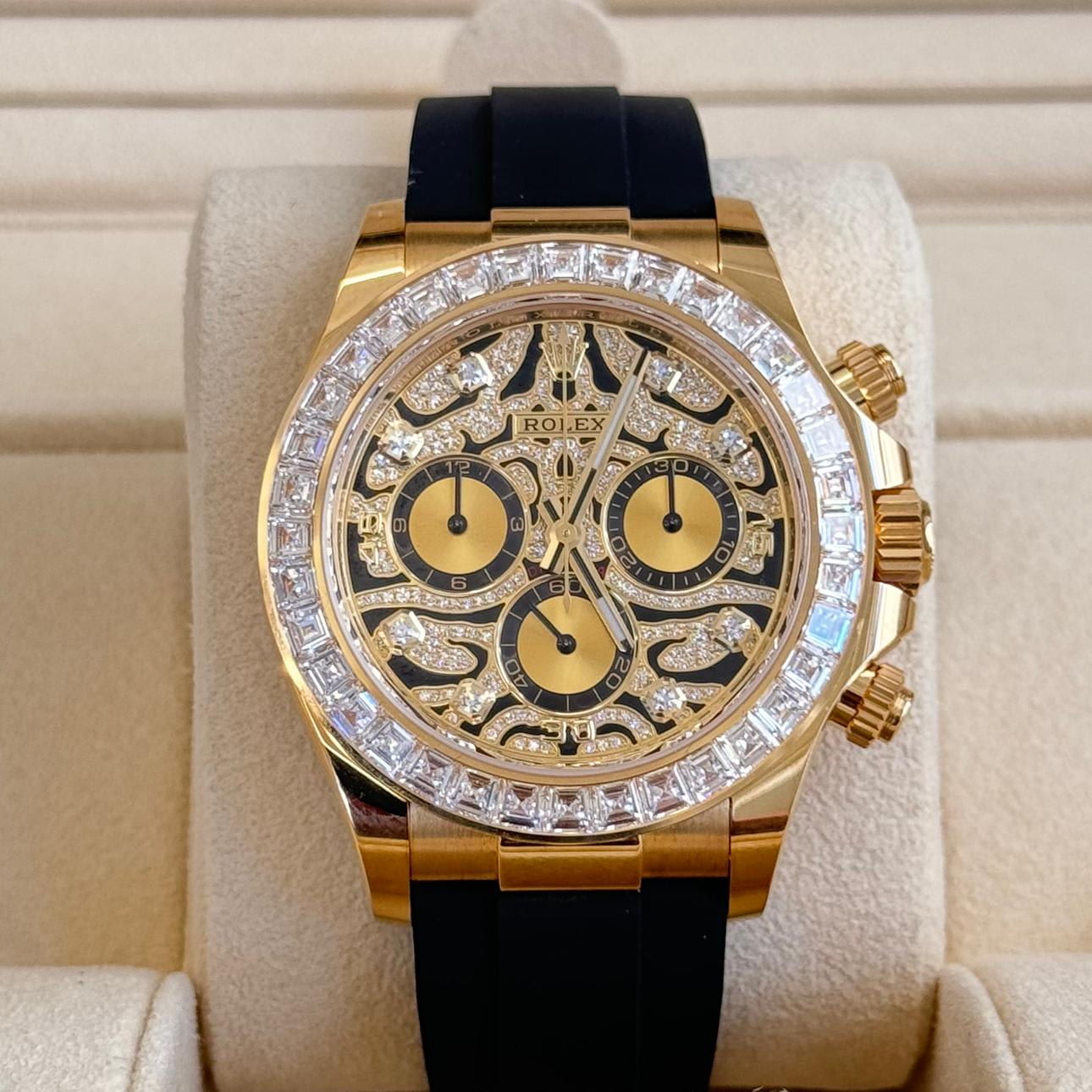 Auction: 2021 Rolex Daytona Yellow Gold 