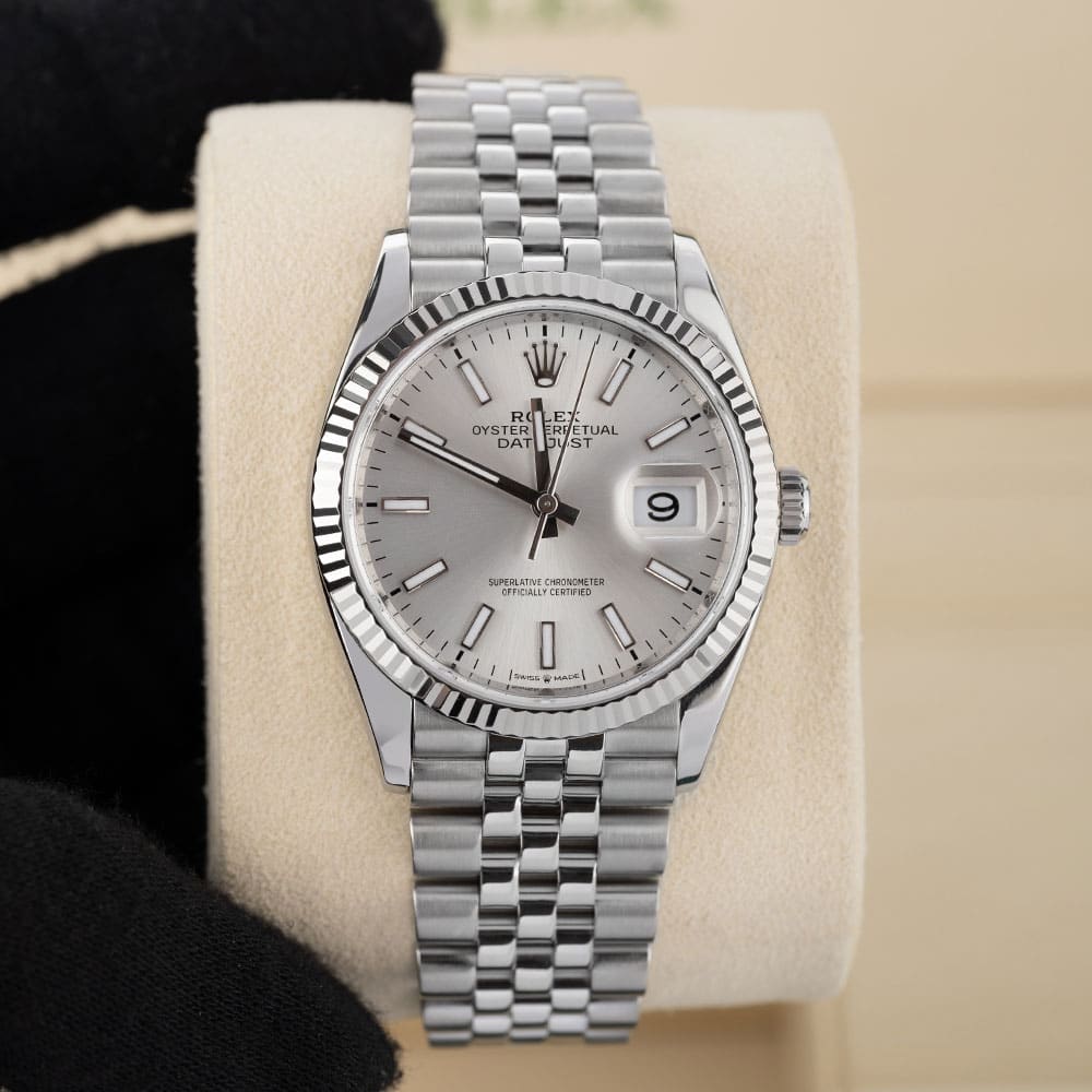 Datejust 36 silver online jubilee