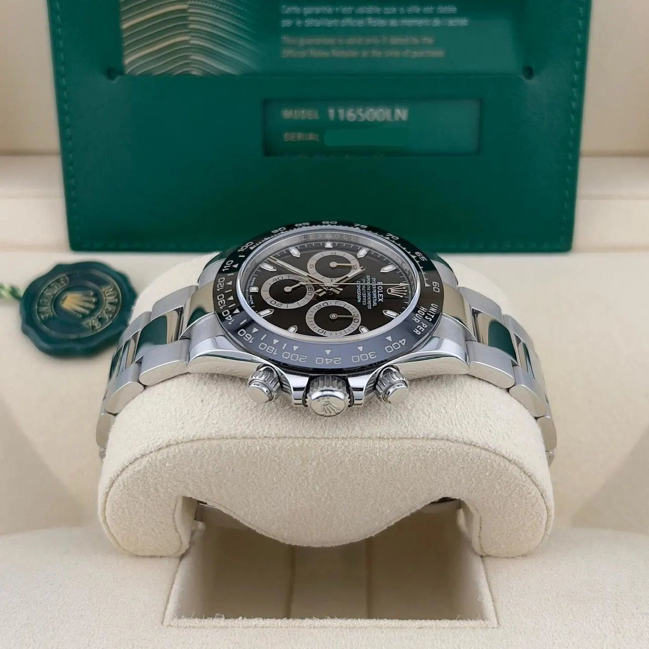 2023 Rolex Daytona Steel / Ceramic / Black 116500LN-0002 Listing Image 3