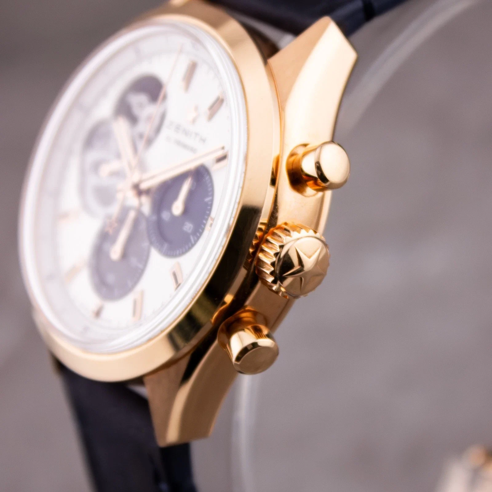 Auction: 2023 Zenith Chronomaster Open / Rose Gold / White 18.3300