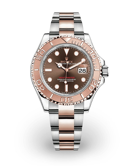 Mint Rolex Yacht Master II 126621 40mm Two-tone Rose Gold & Steel Oyster  Band Black Dial 2021 - Houston Jeweler, Custom Fine Jewelry, Swiss  Watches