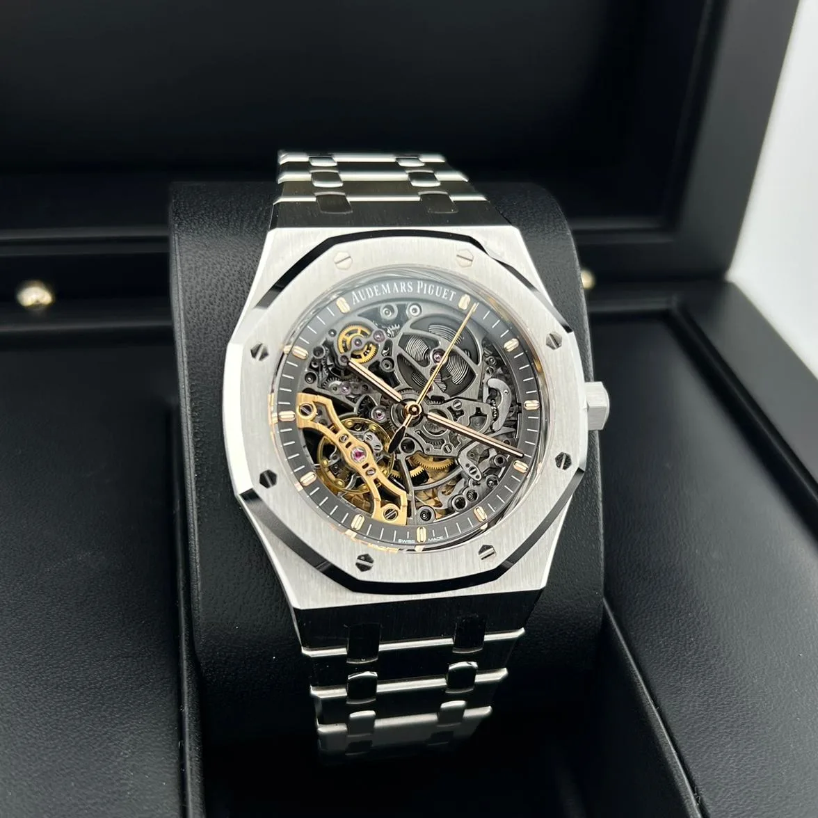 2023 Audemars Piguet Royal Oak Double Balance Wheel Openworked 41 15407ST.OO.1220ST.01 Listing Image 4