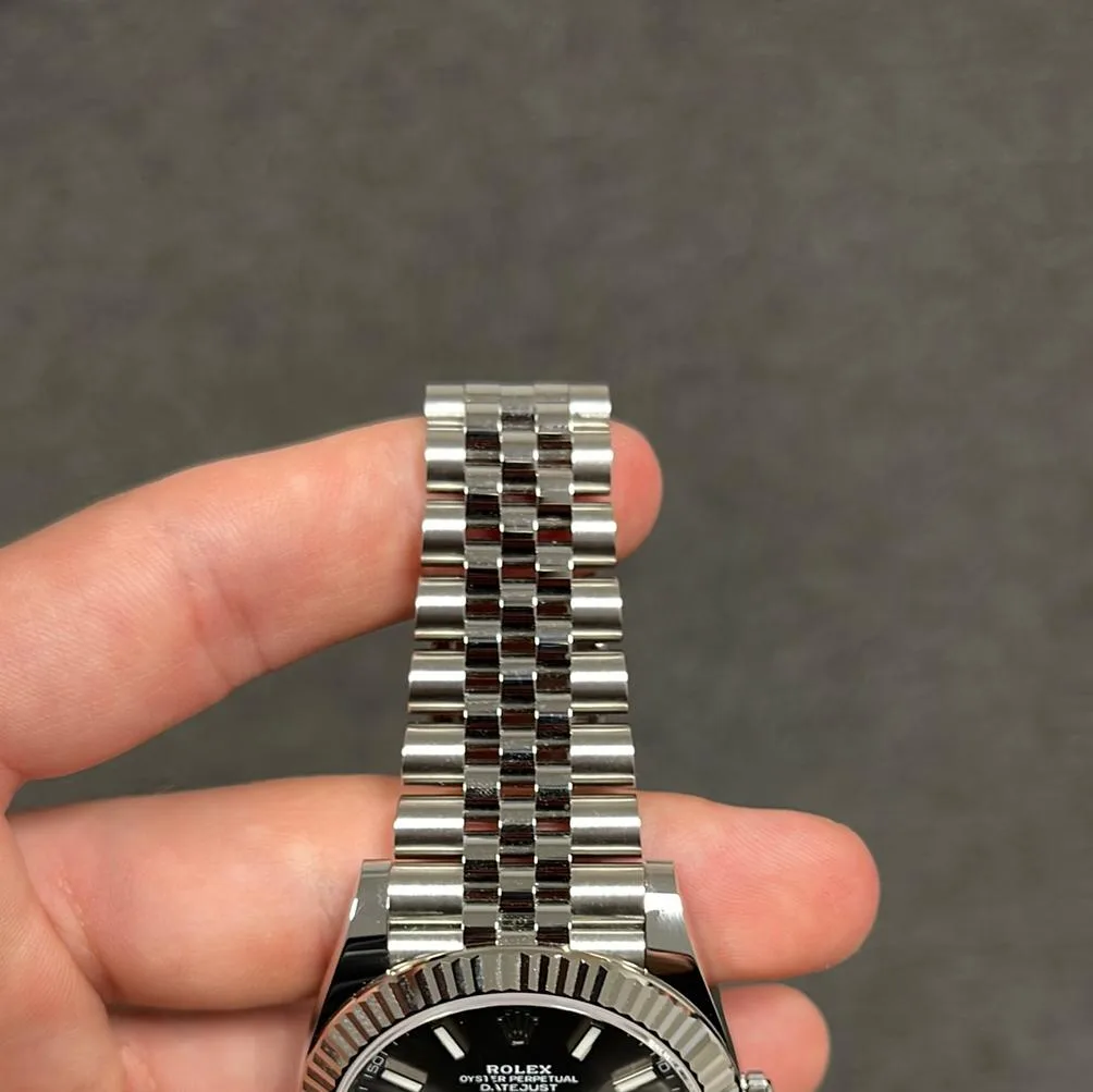 Rolex Datejust 41 Steel / Fluted / Slate / Jubilee 126334-0014 Listing Image 5