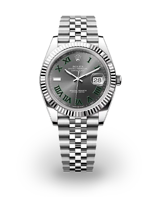 Rolex Datejust 41 "Wimbledon" / Fluted / Jubilee 126334-0022  Model Image