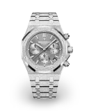 Royal Oak Chronograph 41 Frosted White Gold / Gray - Limited to 200 Pieces Avatar Image