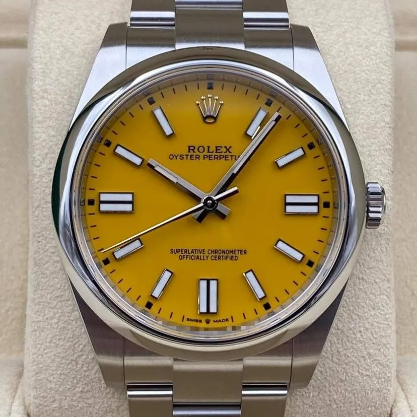 2022 Rolex Oyster Perpetual 41 Yellow 124300-0004 Listing Image 1