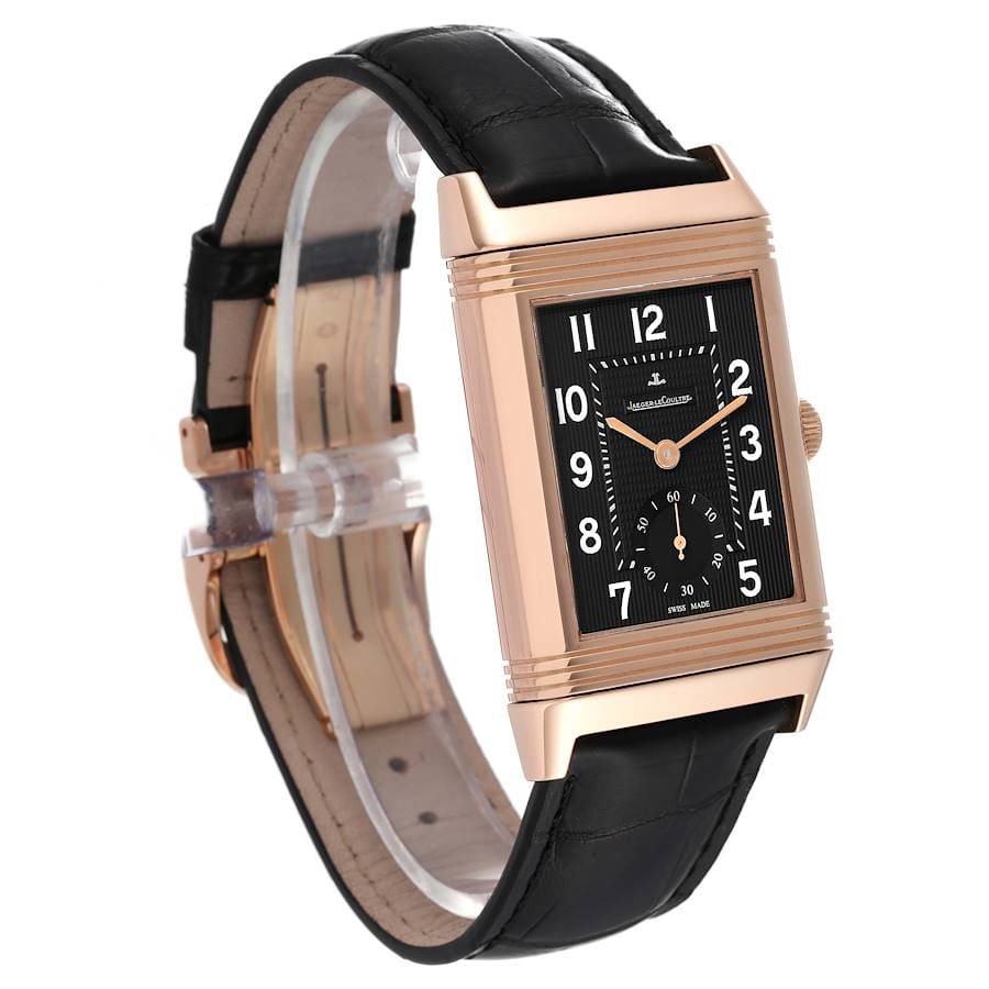 Jaeger LeCoultre Grande Reverso 976 Rose Gold Black Arabic