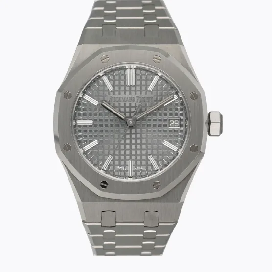 2023 Audemars Piguet Royal Oak 37 - 50th Anniversary - Steel / Gray 15550ST.OO.1356ST.03