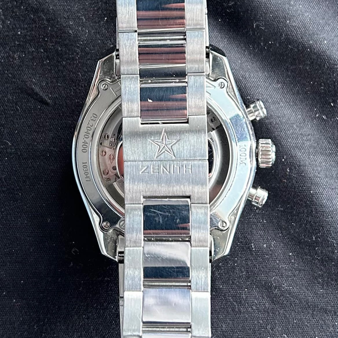 Auction: 2013 Zenith El Primero Chronomaster 42 Steel / Black