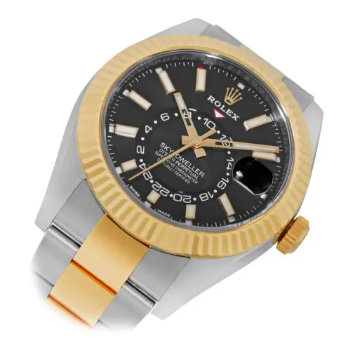 Rolex Sky-Dweller Two-Tone / Black / Oyster 326933-0002 Listing Image 2