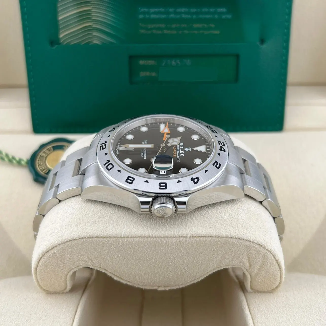 2021 Rolex Explorer II 42 / Black 216570-0002 Listing Image 3