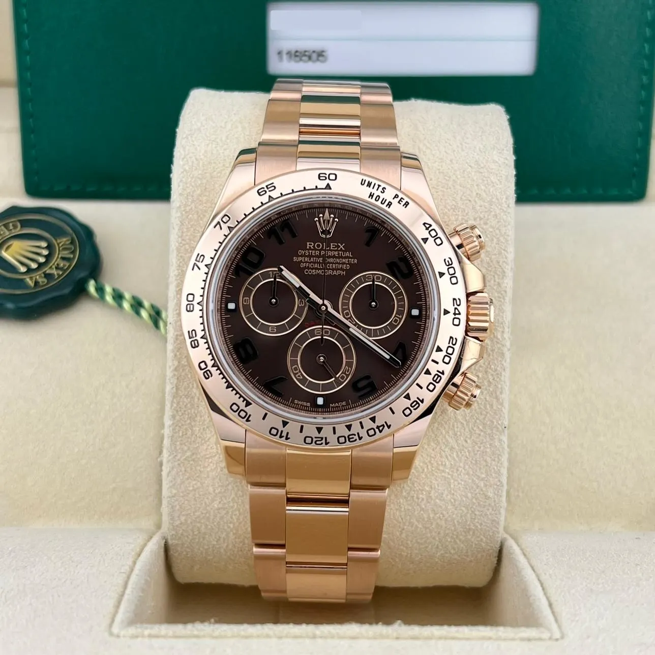 Rolex deepsea rose on sale gold