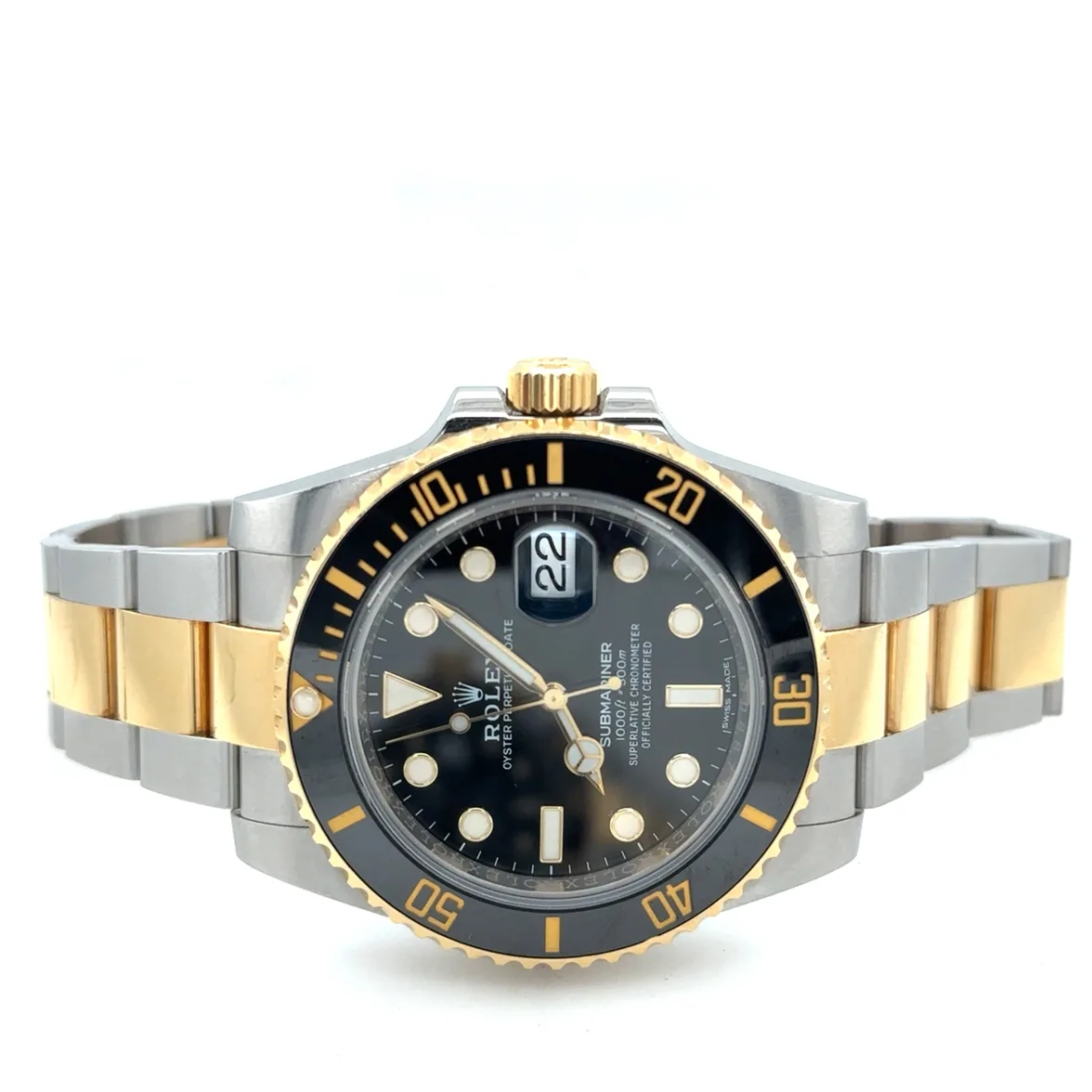 2018 Rolex Submariner Date Two-Tone / Ceramic / Black 116613LN-0001