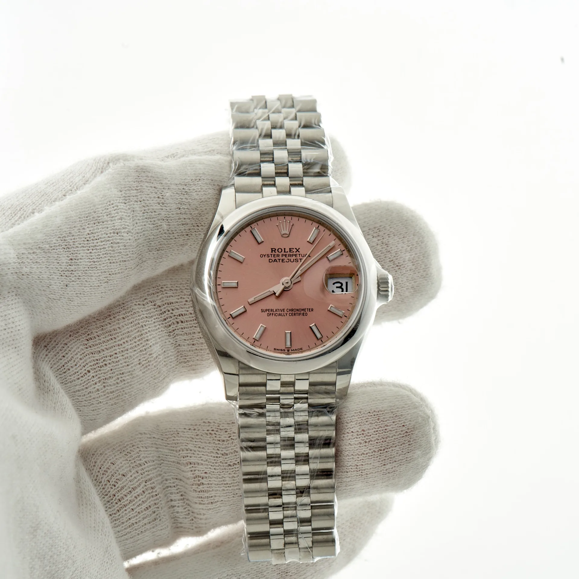 Rolex Datejust 31 Smooth / Pink / Jubilee 278240-0008 Listing Image